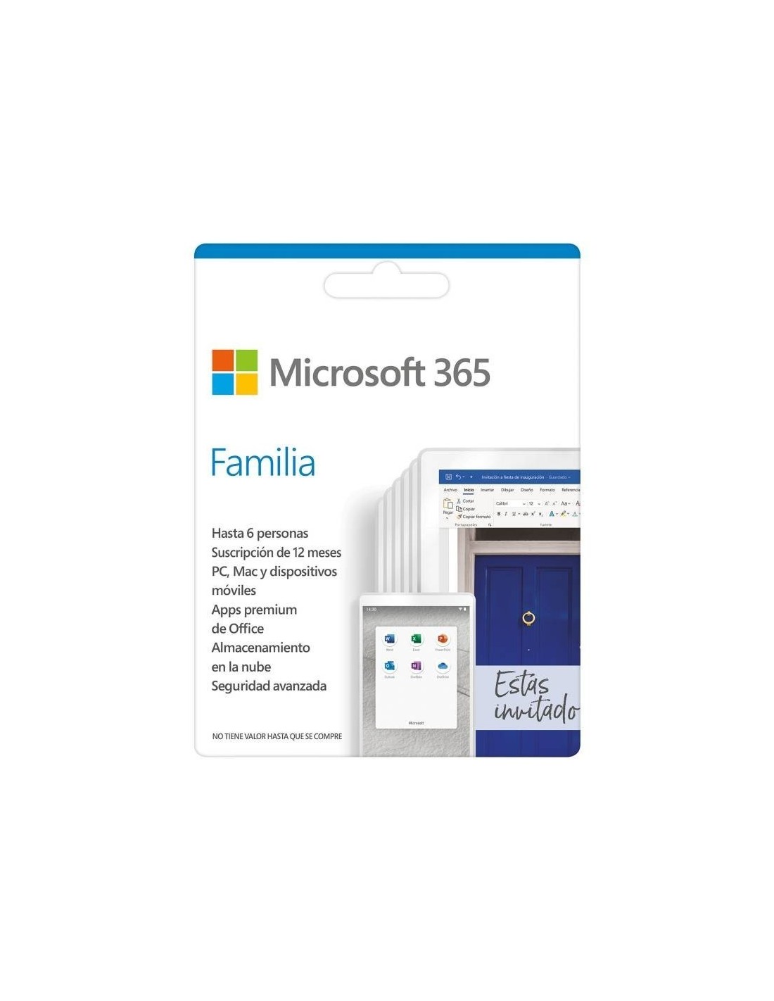 Microsoft 365 Familia - 6 Usuarios - 12 Meses