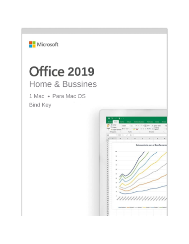 Office 2019 (Mac OS) Home & Bussines  - Permanente (Reinstalable)
