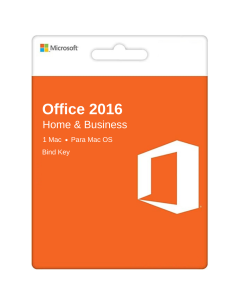 Office 2016 (Mac OS) Home & Business (Reinstalable)
